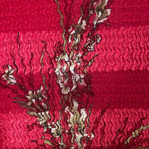 Cinch Elegant Floral Deep V Neck Boho Hipster Classy Chic Glam Party Blouse Top - Picture 5 of 5